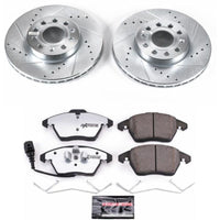 Power Stop 10 - 12 Audi A3 Front Z26 Street Warrior Brake Kit - My Store