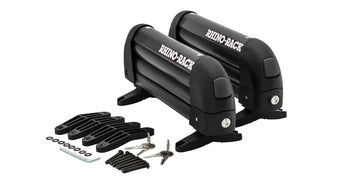 compare product Rhino-Rack Universal Ski Carrier - Fits 2 Pairs of Skis - Black