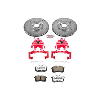 compare product Power Stop 02-04 Volkswagen Golf Front Z26 Street Warrior Brake Kit w/Calipers
