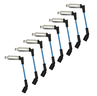 compare product Moroso GM LS Ignition Wire Set - Ultra 40 - Unsleeved - Coil-On - Alum Shielded - 9.75in Wire - Blue