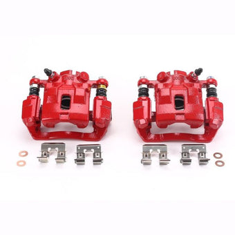 compare product Power Stop 2005 Subaru Legacy Rear Red Calipers w/Brackets - Pair