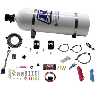compare product Nitrous Express Dodge Hemi/SRT8 Single Nozzle Fly By Wire Nitrous Kit (35-150HP) w/15lb Bottle