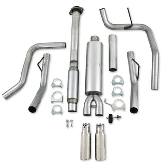 compare product MBRP 11 Ford F-150 5.0L V8 Aluminized Cat Back Dual Split Side Exit