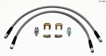 compare product Wilwood Flexline Kit Universal. 18in M10 x 1.0 BF to 1/8-27 NPT