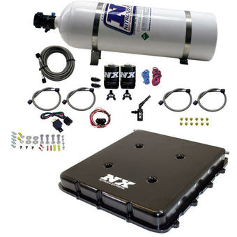 compare product Nitrous Express Nitrous Kit w/Billet LT4 Supercharger Lid w/15lb Bottle