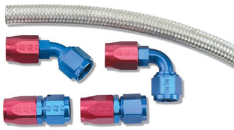 compare product Russell Performance Holley - Fuel Pump to -8 Dual Inlet Kit (For ProFlex -4ft hose)
