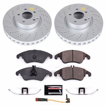 compare product Power Stop 2014 Mercedes-Benz C300 Front Z23 Evolution Sport Coated Brake Kit