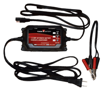 compare product Yuasa 1.2 Amp Charger & Maintainer - 12V