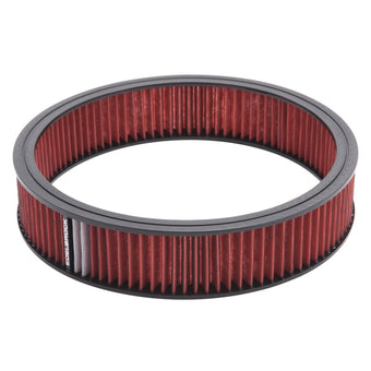 compare product Edelbrock Air Cleaner Element Pro-Flo 3In Tall 14In Diameter Red