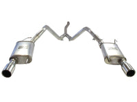 aFe MACHForce XP 05 - 09 Ford Mustang V6 4.0L 2 - 1/2in. 409 SS Cat - Back Exhaust - My Store