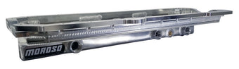 compare product Moroso Toyota 2JZ-GE/2JZ-GTE w/Three -12An Fittings Dry Sump Aluminum Oil Pan
