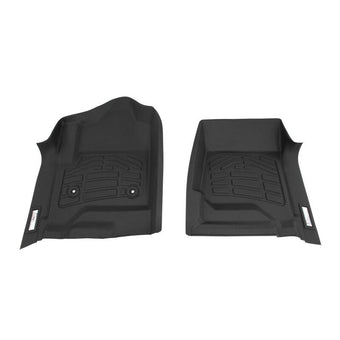 compare product Westin 2014-2018 Chevy/GMC/Cadillac Silv/Sierra 1500 Wade Sure-Fit Floor Liners Front - Black