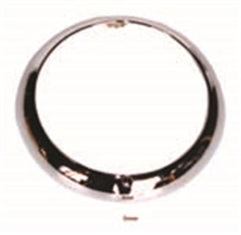compare product Omix Chrome Headlight Bezel 53-71 Jeep CJ Models