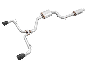 compare product AWE Tuning VW MK7 GTI Touring Edition Exhaust - Diamond Black Tips