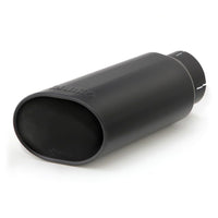 Banks Power Tailpipe Tip Kit - SS Obround Slash Cut - Black - 4in Tube - 5in X 6in X 14in - My Store