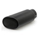 Banks Power Tailpipe Tip Kit - SS Obround Slash Cut - Black - 4in Tube - 5in X 6in X 14in - My Store