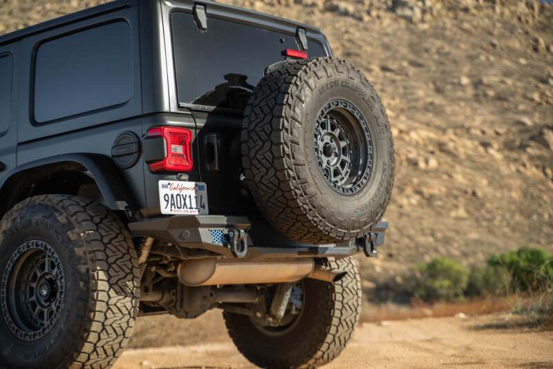 DV8 Offroad 18 - 23 Jeep Wrangler JL MTO Series Bumper Spare Tire Swing Gate - My Store