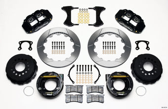 compare product Wilwood Narrow Superlite 4R Rear P-Brk Kit 12.88in Big Ford New Style 2.36in Offset