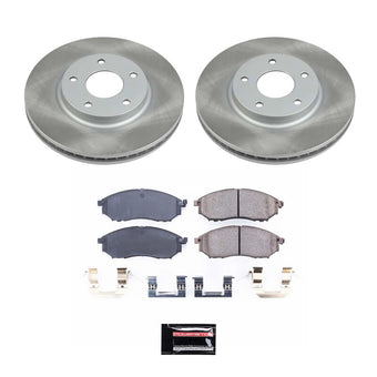 compare product Power Stop 02-06 Infiniti Q45 Front Semi-Coated Rotor Kit