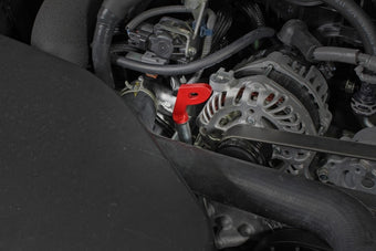 compare product PERRIN 15-26 Subaru WRX & 13-26 BRZ/FR-S/86/GR86 Dipstick Handle P Style - Red
