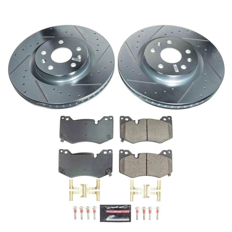 Power Stop 20 - 21 Chevrolet Corvette Front Z23 Evolution Brake Kit - My Store