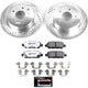 Power Stop 14 - 17 Nissan Juke Rear Z26 Street Warrior Brake Kit - My Store