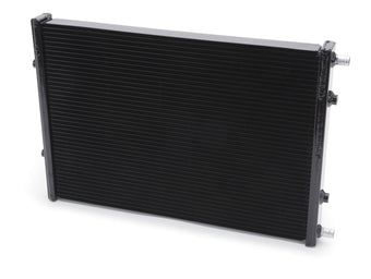 compare product Edelbrock Heat Exchanger Dual Pass Single Row 24in x 16.5in x 2.12in - Black