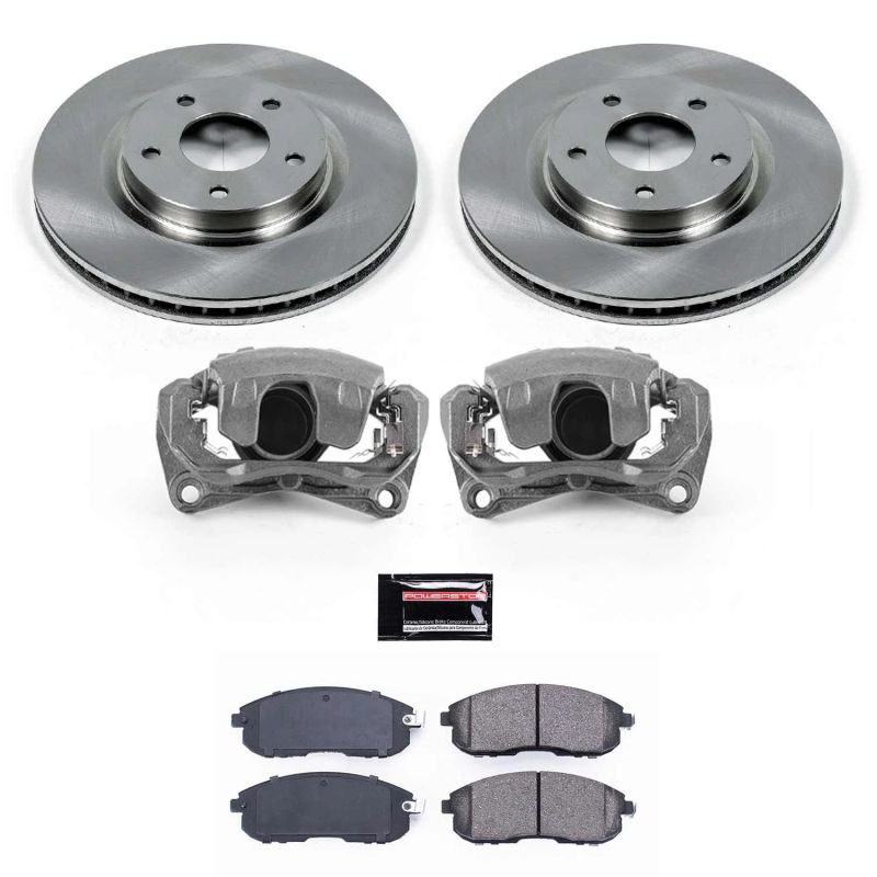 Power Stop 07 - 12 Nissan Sentra Front Autospecialty Brake Kit w/Calipers - My Store