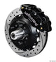 Wilwood Narrow Superlite 6R Front Big Brake Kit 12.88in SRP Drilled and Slotted Rotor - Black - My Store