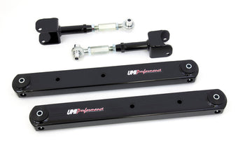 compare product UMI Performance 64-67 GM A-Body Rear Control Arm Kit Fully Boxed Lowers Adjustable Uppers