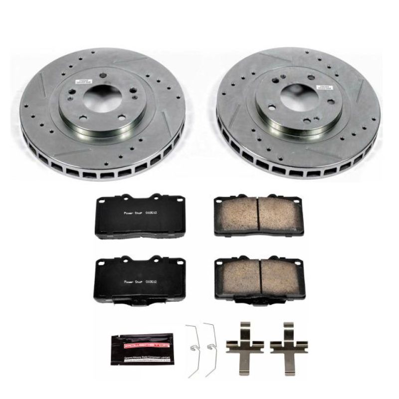 Power Stop 91 - 93 Dodge Stealth Front Z23 Evolution Sport Brake Kit - My Store