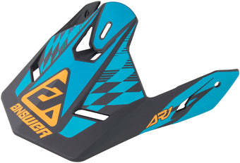compare product Answer AR1 Sweep Visor Black/Astana/Hyper Orange - Youth