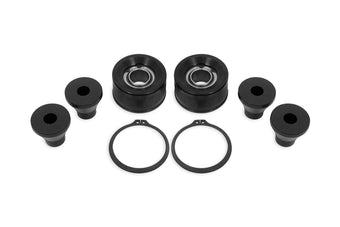 compare product BMR 15-18 Ford Mustang S550 Bearing Kit Front Radius Rod - Black Anodized