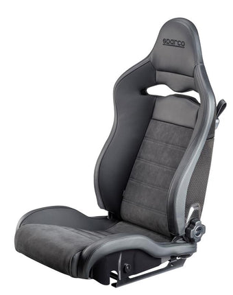 compare product Sparco Seat SPX Leather/Alcantara Black - Right