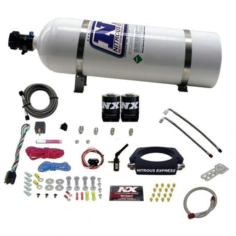compare product Nitrous Express 2014+ GM 6.2L Truck Nitrous Plate Kit (35-300HP) w/15lb Bottle
