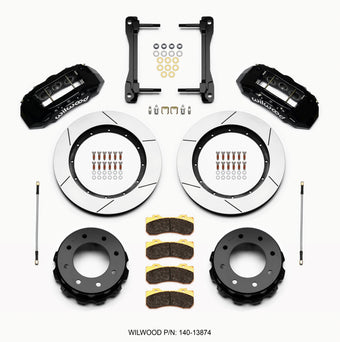 compare product Wilwood TX6R Rear Kit 15.50in Black 2011-2015 GM Truck/SUV 2500
