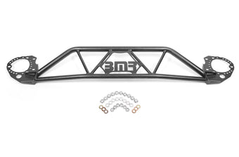 compare product BMR 15-20 Ford Mustang Front Twin Tube Design Strut Tower Brace - Black Hammertone