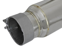 aFe MACH Force - Xp 304 Stainless Steel Resonator 2.5in Inlet/Outlet x 4in Dia x 15in Body x 19in L - My Store