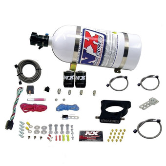 compare product Nitrous Express GM LS 78mm 3-Bolt Nitrous Plate Kit (50-350HP) w/10lb Bottle