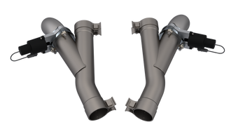 compare product 2012-2022 Jeep Grand Cherokee SRT Trackhawk Dodge Durango SRT QTP Aggressor Cutout Pipes