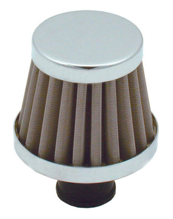 compare product Spectre Breather Filter 10mm Flange / 2in. OD / 1-3/4in. Height - Stainless Steel