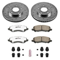 Power Stop 07 - 12 Dodge Caliber Front Z26 Street Warrior Brake Kit - My Store