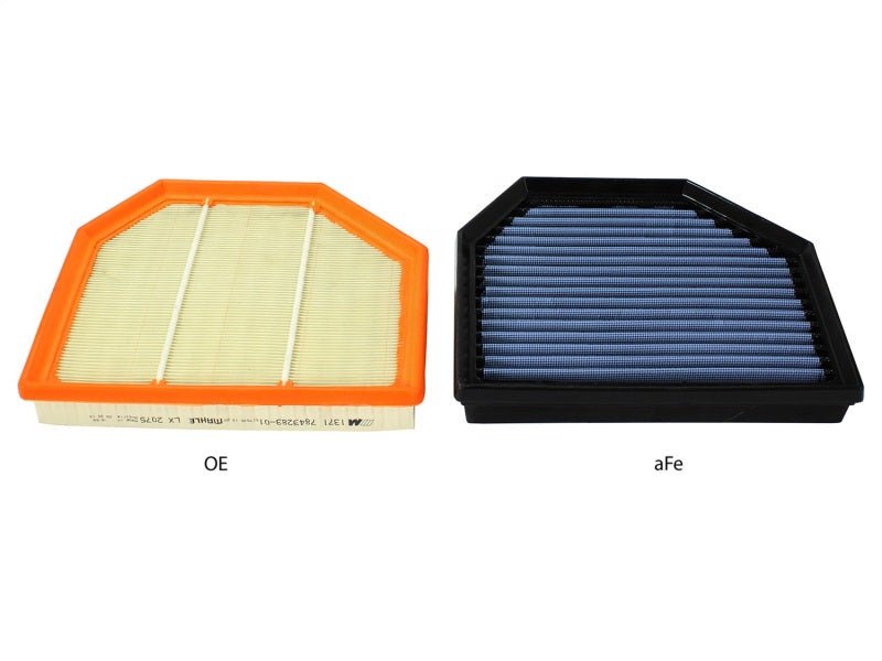 aFe MagnumFLOW OEM Replacement Air Filter PRO 5R 2015 BMW M3/M4 (F80/F82) 3.0L S55 (tt) Qty. 2 - My Store
