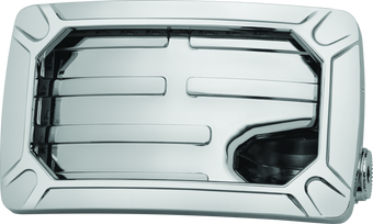 compare product Kuryakyn Nova Curved Horizontal Mount Side License Plate Holder Chrome