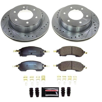 compare product Power Stop 21-23 Ford Bronco Rear Z23 Evolution Brake Kit