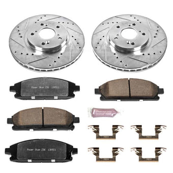compare product Power Stop 03-06 Acura MDX Front Z36 Truck & Tow Brake Kit