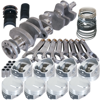 compare product Eagle Chevy 454 4.000in Crank 6.135in H-Beam 43cc Dome 4.280in Pistons Rotating Assembly