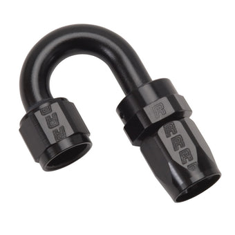 compare product Russell Performance -8 AN Black 180 Degree Full Flow Swivel Hose End
