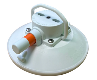compare product SeaSucker 4.5in. SeaSucker w/Flat-Top Stainless Steel D-Ring - White