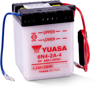 compare product Yuasa 6N4-2A-4 Conventional 6-Volt Battery